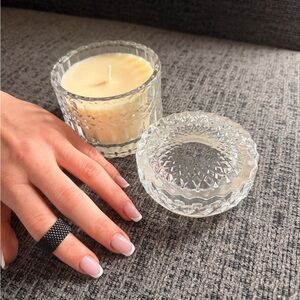 Elegant Black Mesh Ring
